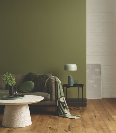 Calming Paint Colour Palettes for Living Spaces and Kitchens